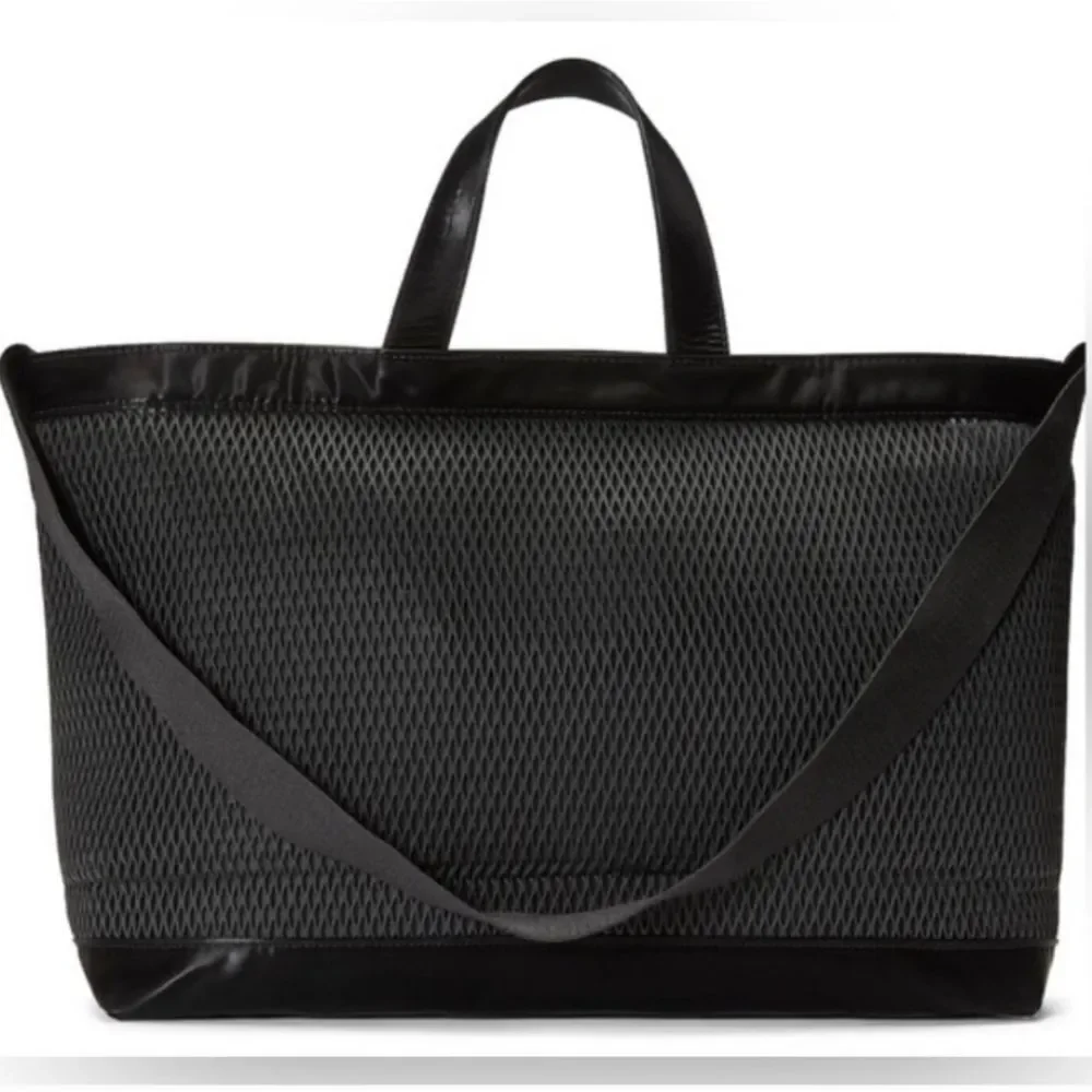 Victoria's Secret Black Mesh Duffel Bag